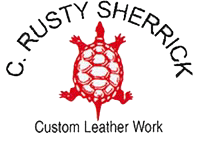 C. Rusty Sherrick Custom Leather Works - Logo